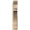 Ekena Millwork Merced Slat Rough Sawn Outlooker, Douglas Fir, 6"W x 32"D x 32"H OUT06X32X32MRC06RDF - alternate 2